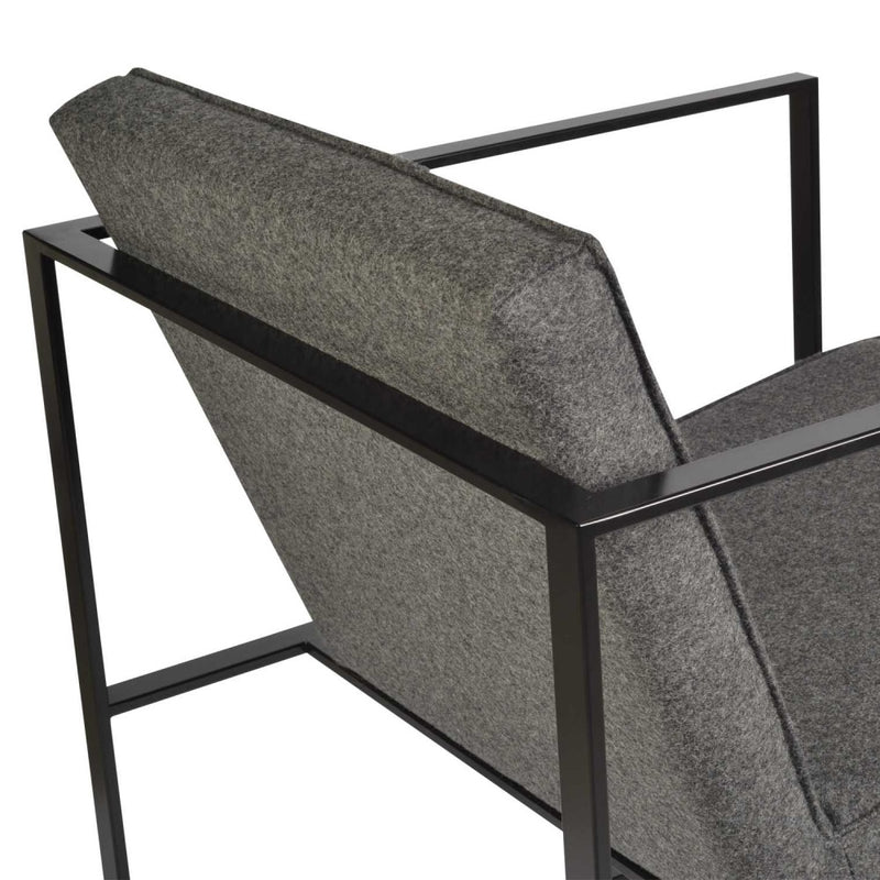 Cube Metal Lounge Chair