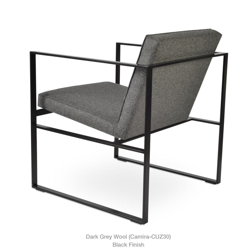 Cube Metal Lounge Chair