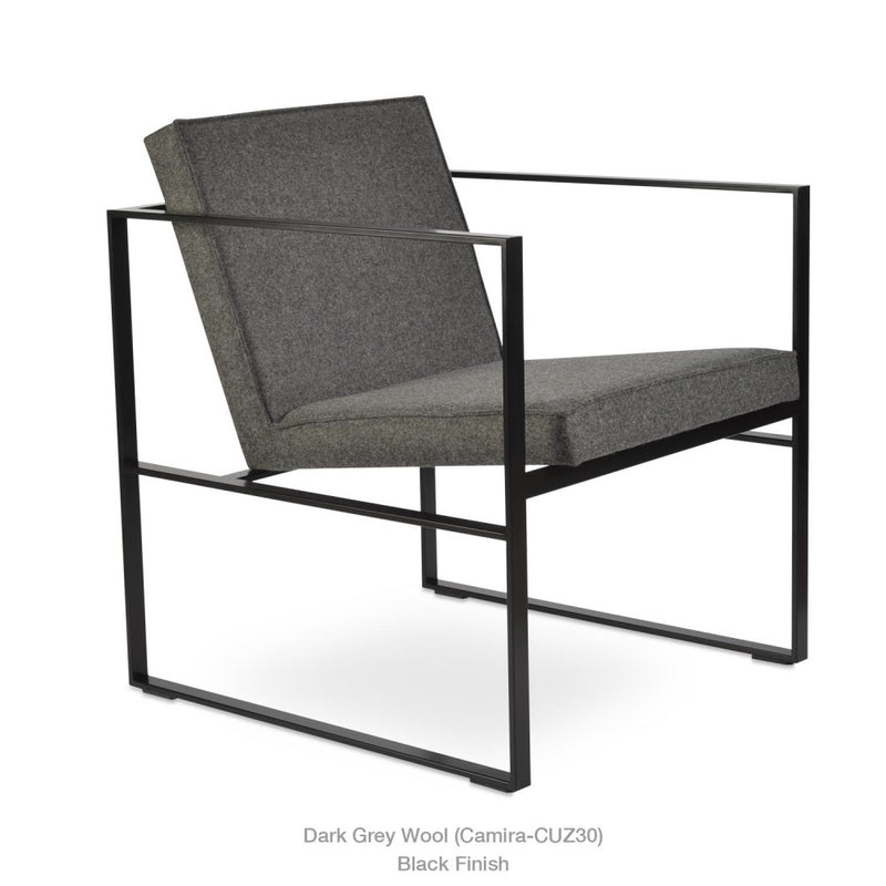 Cube Metal Lounge Chair