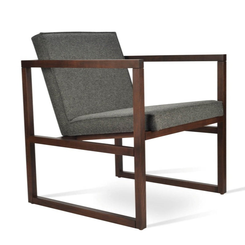 Cube Wood Lounge Chair