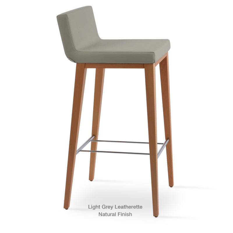 Dallas Wood Stool