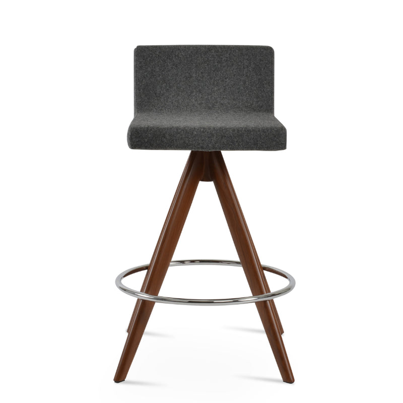 Dallas Pyramid Swivel Stool