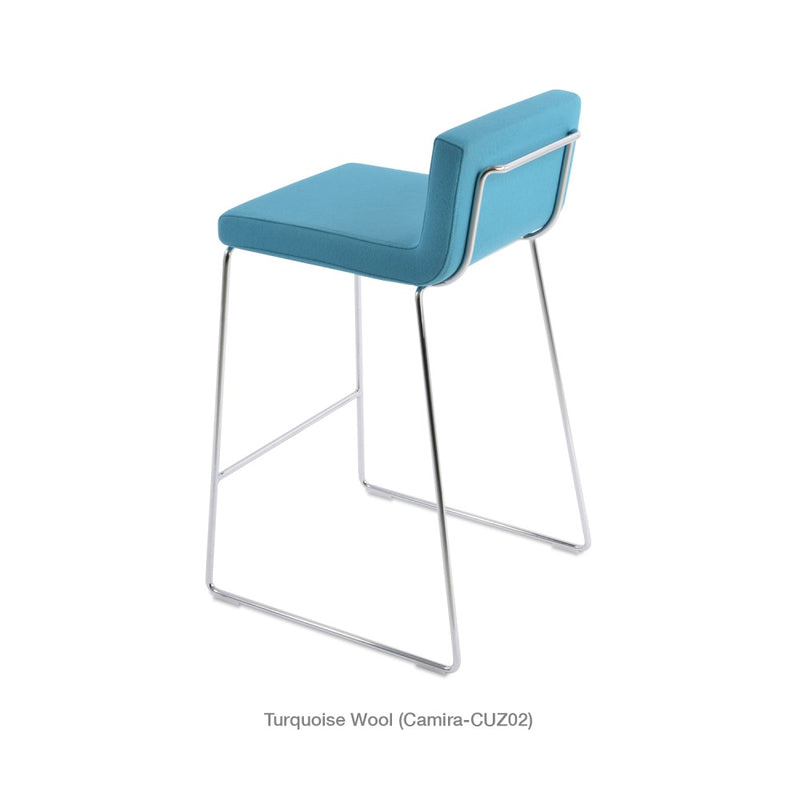 Dallas Handle Black Wire Stool