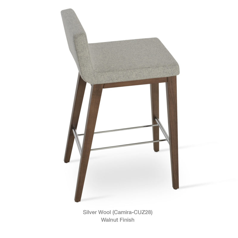 Dallas Wood Stool