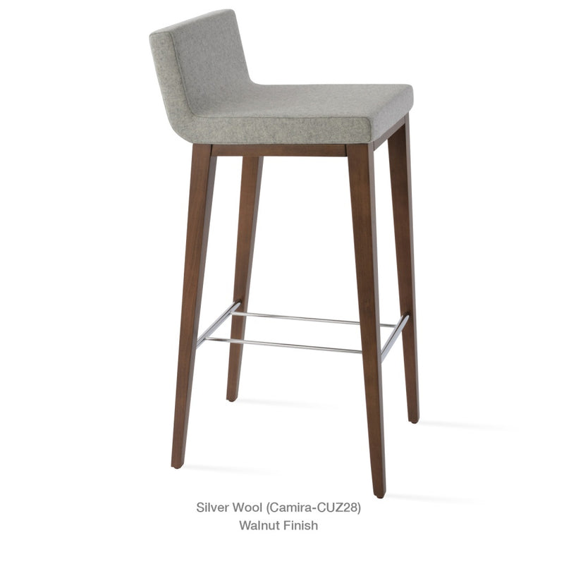 Dallas Wood Stool