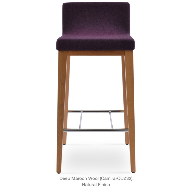Dallas Wood Stool
