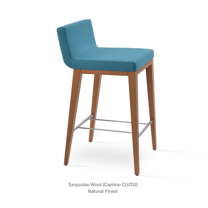 Dallas Wood Stool