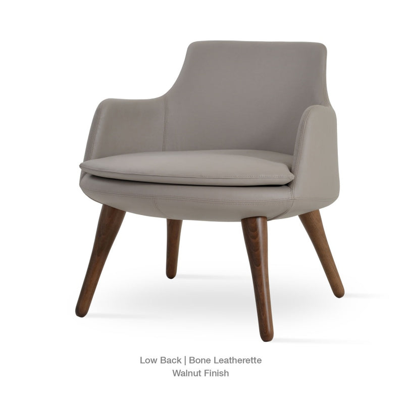 Dervish Wood Lounge Chair