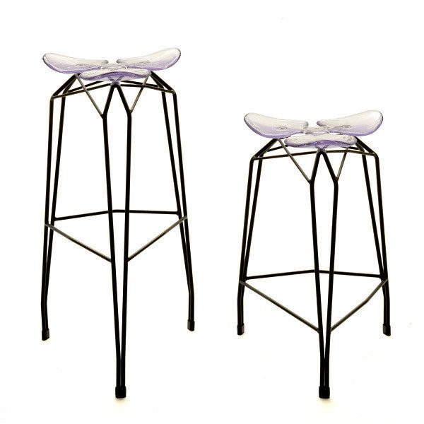 Diamond modern barstool and counter stool