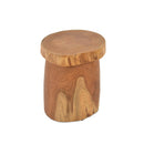 Earth Pillar Teak Side Table