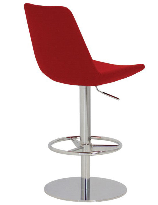 Eiffel Piston modern barstool rear view 