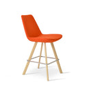 Buy Wood Veneer Dowel Legged Eiffel Stools | 212Concept