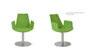 Modern Classic Eiffel Arm Round Green Chair | 212Concept