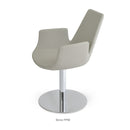 Eiffel Arm Round Swivel Chair