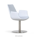 Eiffel Arm Round Swivel Chair