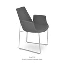 Eiffel Arm Sled Chair