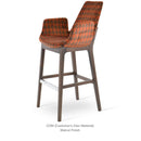 Eiffel Wood Arm Stool