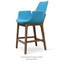 Eiffel Wood Arm Stool