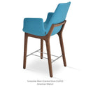 Eiffel Wood Arm Stool