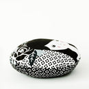 Buy Folk Design Print Pillow in Black Online | 212Concept