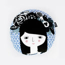 Buy Folk Design Print Pillow in Blue Online | 212Concept