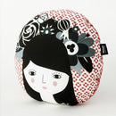 Buy Folk Design Print Pillow in Red Online | 212Concept