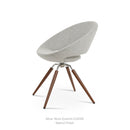 Crescent Carrot Swivel Chair