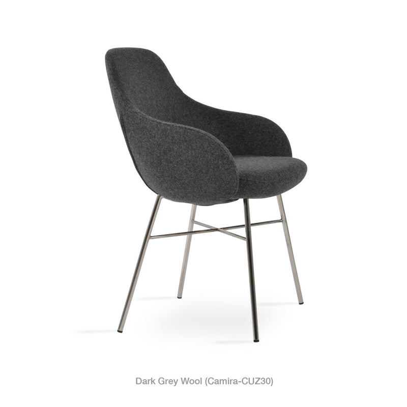 Gazel Arm Cross Chair