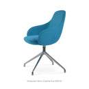 Gazel Arm Spider Swivel Chair