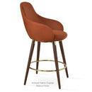 Gazel Arm Wood Stool