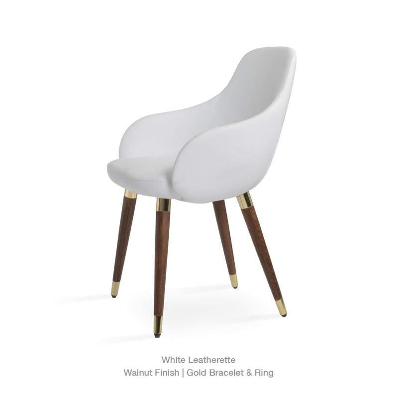 Gazel Arm Wood Chair