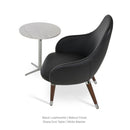 Gazel Arm Lounge Wood Chair