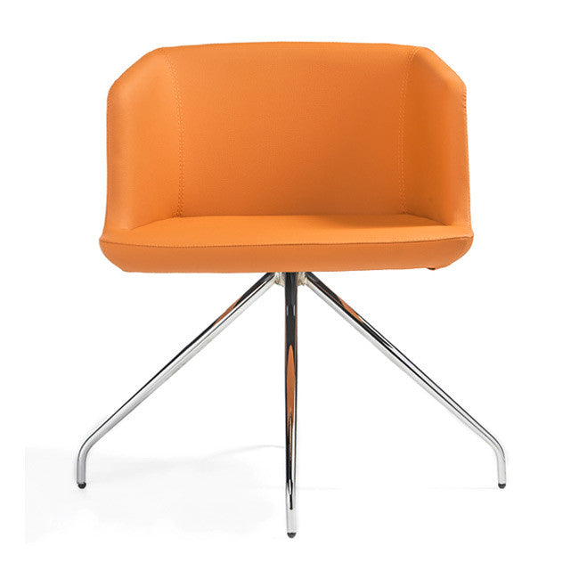 Buy Curvy Shaped Modern Geo Swivel Armchair | 212Concept