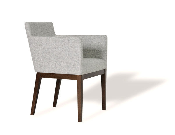 Harput Dining Chair light grey wool