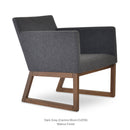 Harput Sled Wood Lounge Chair