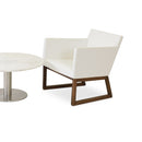 Harput Sled Wood Lounge Chair