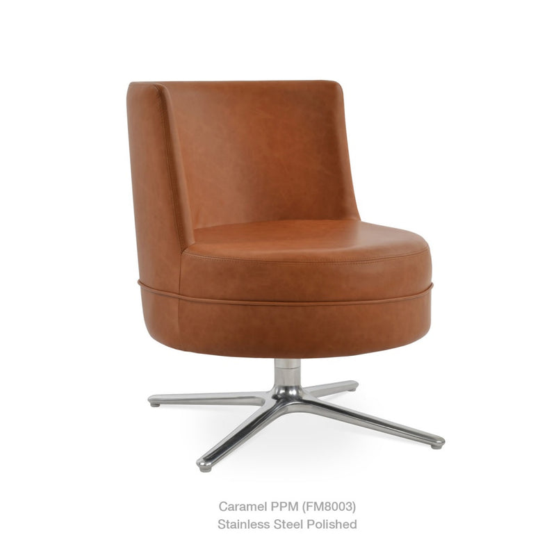 Hilton Oval Swivel Chair