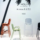 Holi Stackable Barstool Perforated