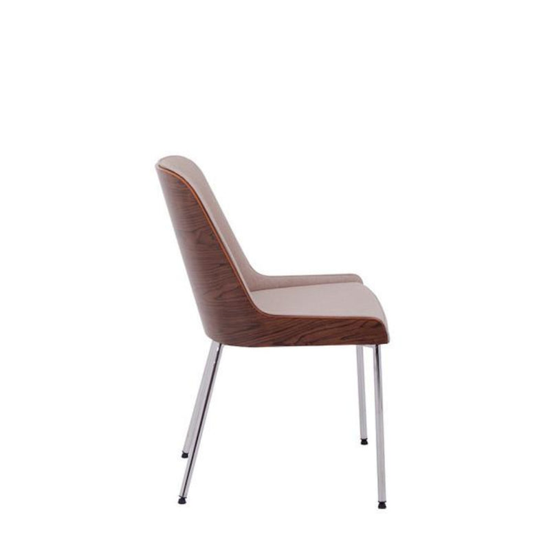 Hudson Plywood Chair / Metal Base
