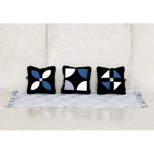 Color block modern pillows