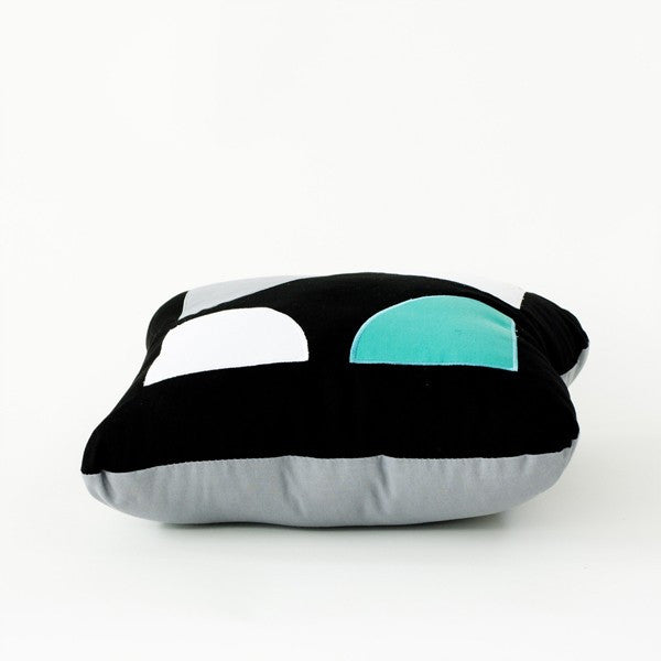 Geometric design pillow for bedroom
