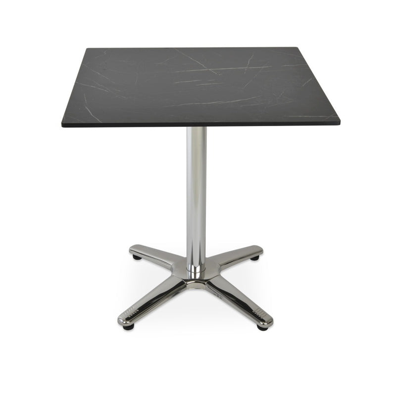 Lamer Commercial Table HPL. MDF. Laminate Veneer Top