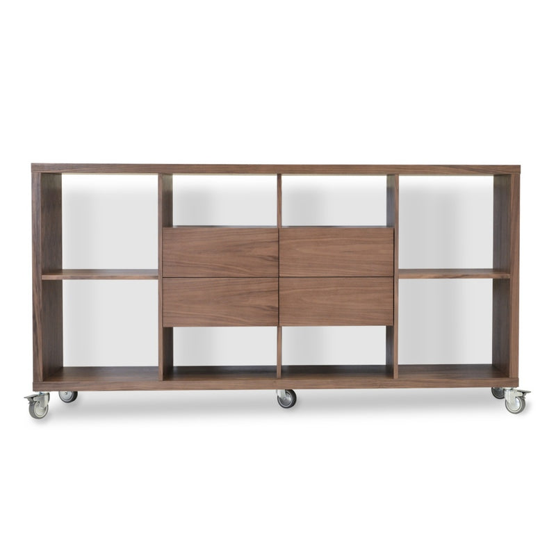 Malta Bookcase with Drawers