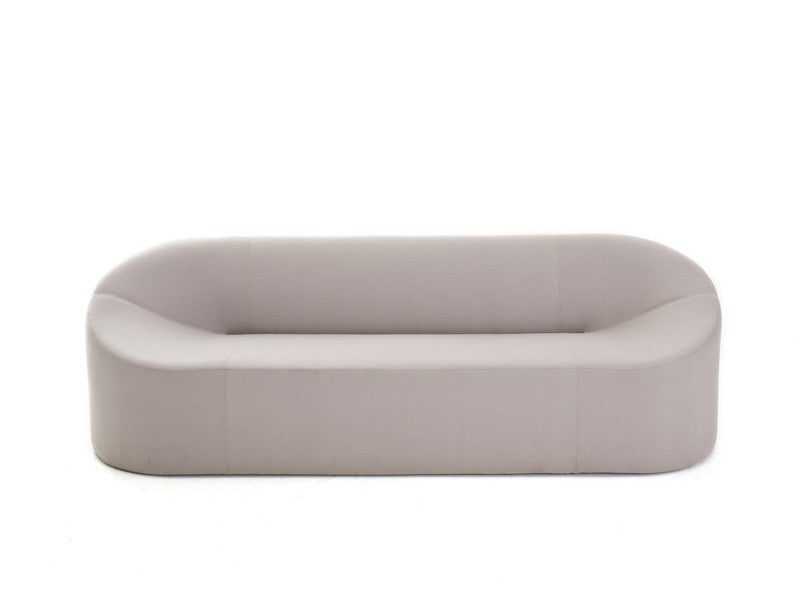 Morph modern loveseat in white 