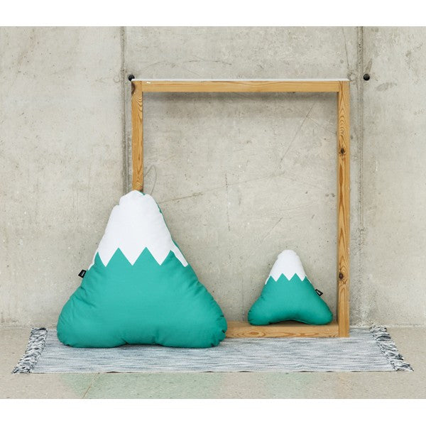 Modern Mountain shape XL Puff in Green | 212Concept