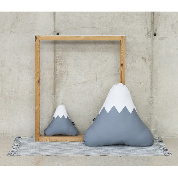 Modern Mountain shape XL Puff in Grey | 212Concept