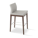 Shop For Low Back Solid Wood Frame Kitchen Stool | 212Concept