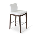 Shop For Low Back Solid Wood Frame Kitchen Stool | 212Concept