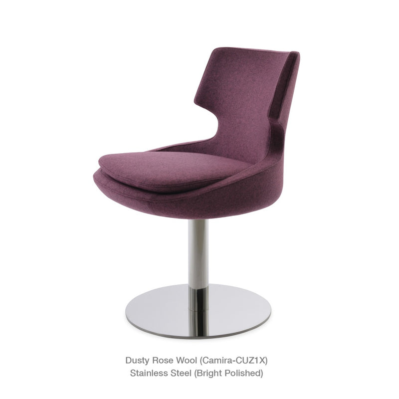 Patara Round Swivel Chair