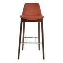 Pera Wood Handle Back Stool